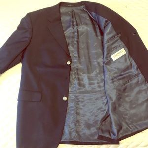 Navy Balmain Blazer